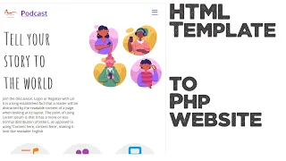 PHP Podcasting website using C Framework from scratch 1 of 3 Quick programming tutorial