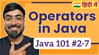 Operators in Java Hindi Java 101 2-7