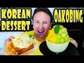 Oakobing Korean Shaved Ice in Koreatown Los Angeles