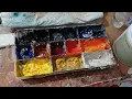 My artist studio set up for Acrylic painting