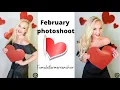 At hope photoshoot for February Selfies Do it yourself
