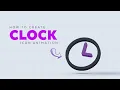 How to Create Clock Animation Tutorial in after effect just in 5 minutes