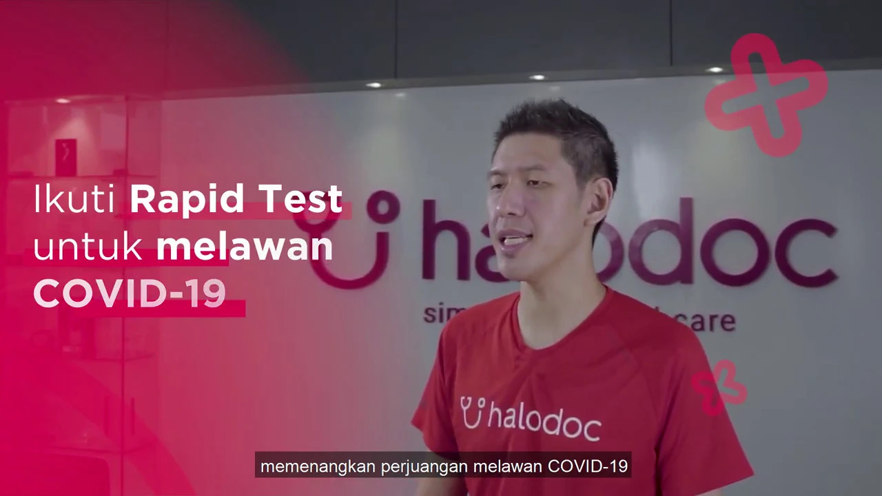 Terima kasih kepada Dinas Kesehatan Provinsi Banten yang telah menyelenggarakan program Rapid Test D. 