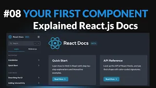 Your First Component - Explained React js Docs