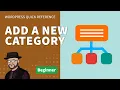 How to add a Category in WordPress