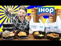 THE SUPERCHARGED IHOP MENU CHALLENGE MAN VS BREAKFAST