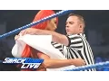 Eva Marie has a wardrobe malfunction before her match vs Becky Lynch SmackDown Live Aug 9 2016