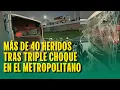 Download Lagu MÁS DE 40 HERIDOS TRAS CHOQUE EN CADENA DE TRES BUSES DEL METROPOLITANO EN SURQUILLO