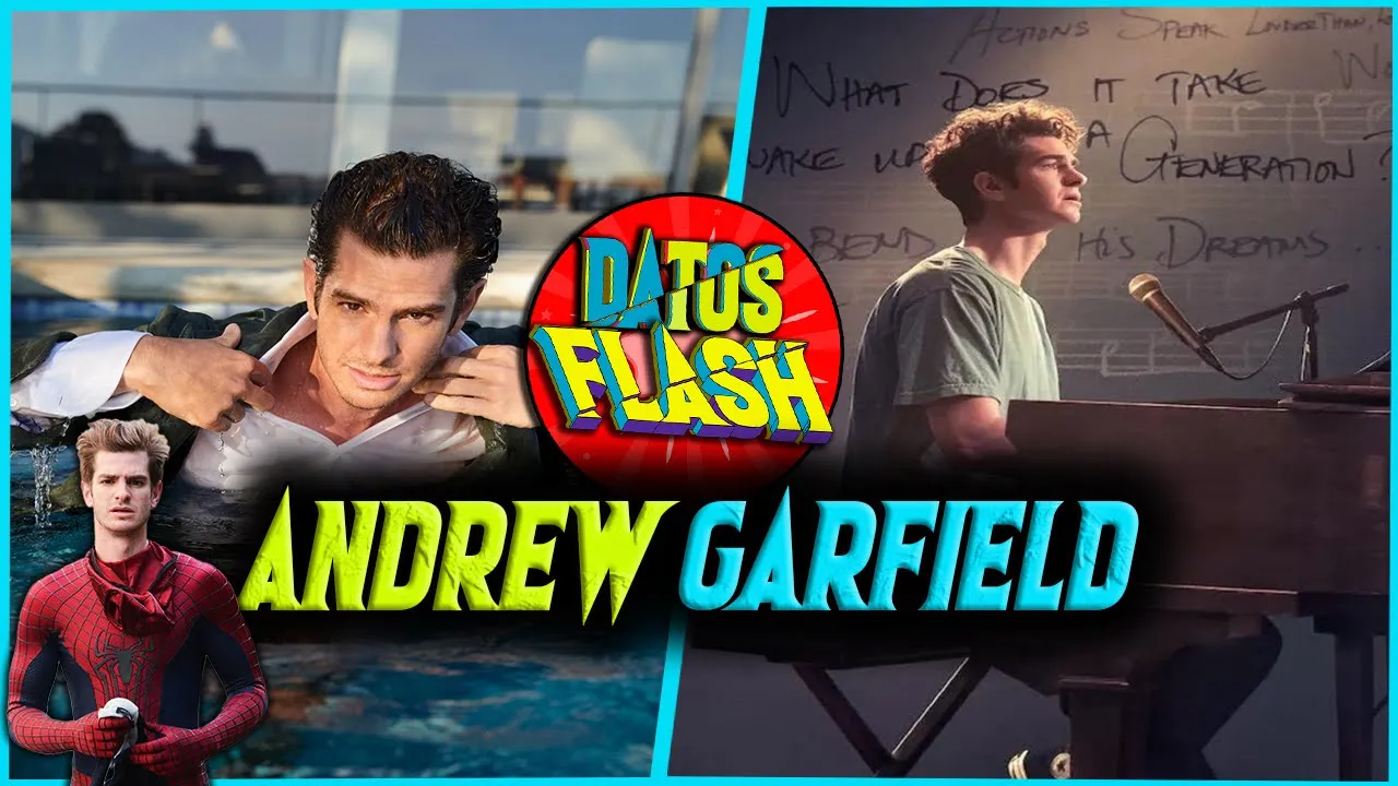 ✴Datos Flash de ANDREW GARFIELD????CURIOSIDADES