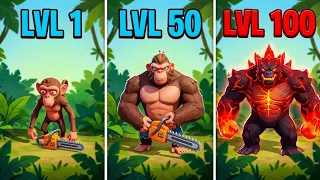 Age of Apes Ad Review🍌 Evolve Mega Ape To Smash Monster Waves!