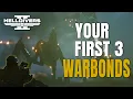 Your First 3 Premium Warbonds - Helldivers 2 Beginner Guide