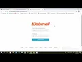 Como ingresar a mi correo de webmail - Ingresar a Webmail