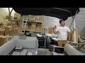 Installing BIMINI TOP on Pontoon Boat - HEAVY DUTY 8 X10 Bimini Top