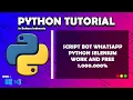 WhatsApp BOT Using Python Selenium Works