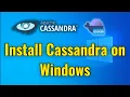 how to install cassandra on windows 11