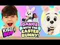 KIDZ BOP Bunny Dance Party Happy Dance-Along Tutorial with the Easter Bunny