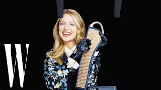 Download Supergirl Melissa Benoist Explores ASMR with Wonder Woman Bracelets and Catwoman Claws | W Magazine MP3