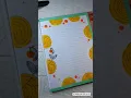 Front Page border design