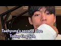 Download Lagu 🔴 Taehyung Live Part 2 Today Eng Sub \u0026 Multiple Sub BTS V Second Live Full Weverse