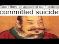 chinese friendships be like