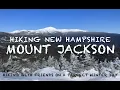Mount Jackson with The Hiking Peeps - Crawford Notch New Hampshire NH Winter 48 4000 Footers
