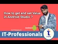 5-How to get and set Values of a TextView in Android studio