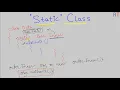 Java-77 - Static Class in Java Java Programming