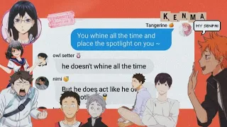 Haikyuu Text Prank Yandere Rap Battle ft Hinata Oikawa Kagehina