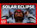 Solar eclipse When is it and how to watch it safely BBC News