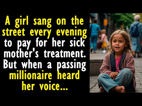 Download MP3 A girl sang on the street every evening to pay for her mother's. But when a passing millionaire
