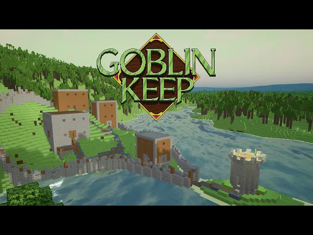 Voxel Town Building, Survival and Combat - Goblin Keep
