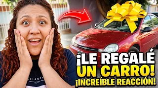 Le regalé un carro a mi novia