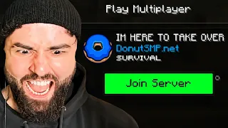 FIRST TIME PLAYING DONUT SMP IN MINECRAFT