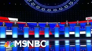 Health Care And Immigration Dominate 2nd Democratic Debate Velshi Ruhle MSNBC