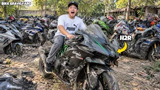 Abandoned Bike’s Grave Yard Ninja H2R ? 