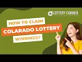 2 steps to claim your Colorado lottery winnings