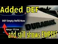 Duramax - DEF Empty Refill Now
