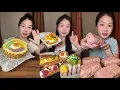 Download Lagu ASMR EATING DELICIOUS ASIAN DESSERTS MUKBANG | SATISFYING SWEETS REVIEW