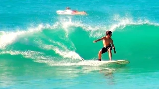 SURF’S UP!  At Josiah’s Bay on Tortola in the British Virgin Islands, CARIBBEAN!