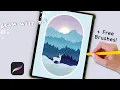 Procreate Drawing for Beginners Easy iPad Drawing Step by Step Tutorial