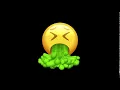 Face Vomiting Free animated emoji Green screen all faces - Intro Maker
