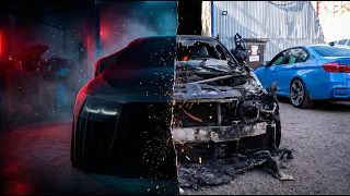 BMW M4 ГОТОВА! Внезапный пожар на глазах у зрителей...