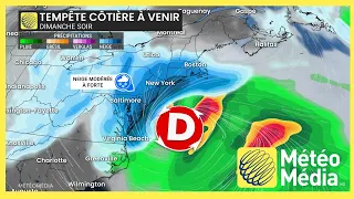 Premiere en neuf ans un avertissement de blizzard pour ce secteur