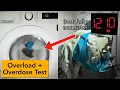 LG AiDD F4DR3096N3W - Experiment Overload Overdose Test Full cycle