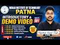 Introductory Demo Selection Sort IIT PATNA