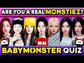 Download Lagu THE ULTIMATE BABYMONSTER QUIZ: Are You A Real MONSTIEZ? 🖤💜 | Kpop Quiz Game
