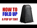 How to Fold Up a Pop Up Tent Foldable Portable Changing Room