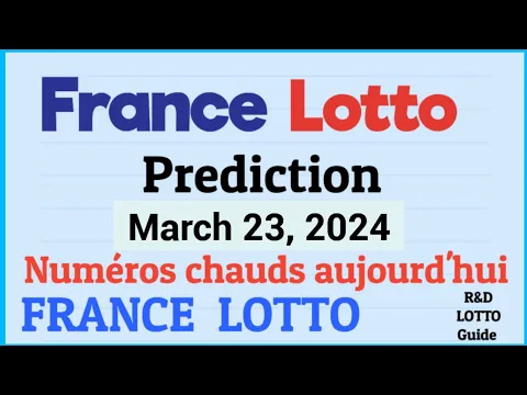 Download MP3 France Lotto Prediction For 23 March 2024 | hot numbers 23.03.2024
