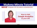 How to Add Google Analytics Tracking Code to Your Site