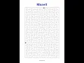 Free Printable Maze for Adults Advanced Brain Teaser